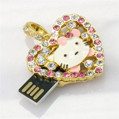 Wedding Gift Jewelry Hello Kitty USB Pendrive Thumb Drive 