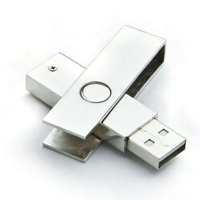 2GB Swivel Metal USB Stick Memory Customized Gift Thumb Drive