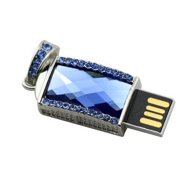 Valentine's Gifts Diamond Necklace 4GB USB Flash Drive 