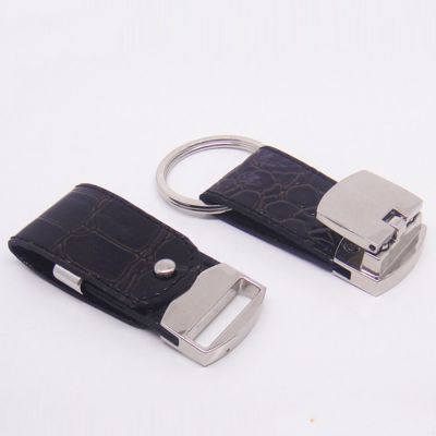 Key Chain Leather 512MB USB Flash Drive for Sale