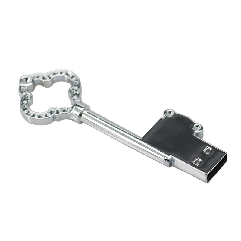 Christmas Gift Silvery Funny Key 16GB USB Memory Stick 