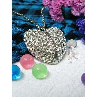 Lowest Price Bling Heart 64GB USB Pen Drive U Disk