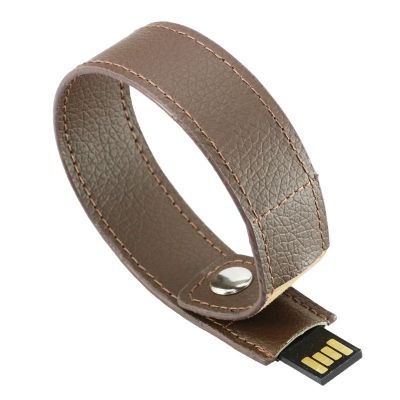 UDP Chip Waterproof 16GB Bracelet Leather USB Flash Drive