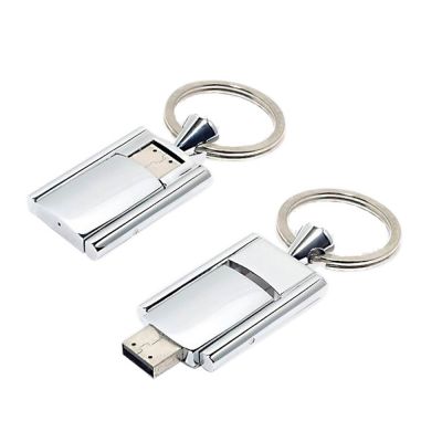 Laser Logo Flip Flash Drive Gift Metal Toy Pen Drive