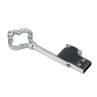Christmas Gift Silvery Funny Key 16GB USB Memory Stick 