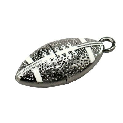 Metal Rugby 32GB USB Flash Drive Memory Stick U Disk