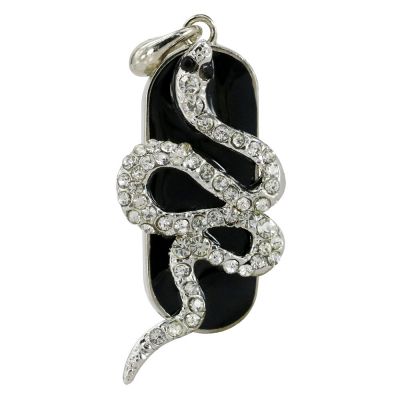 Beautiful Diamond Animal Snake USB 4G Flash Drive U Disk