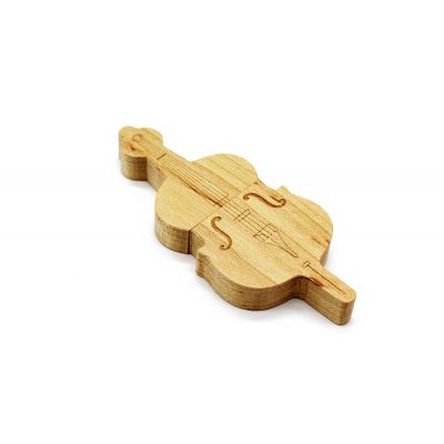 Violin Cello USB Flash Drive Deals Wooden Memory Stick