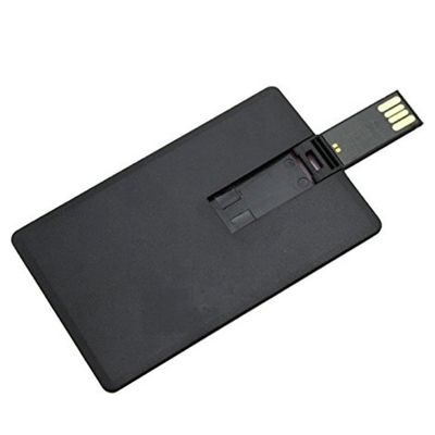 Black Blank Credit Card USB Flash Drive 16GB Storage Gift