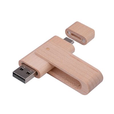 Swivel Bamboo 256GB Pen Drive USB Android China Exporters